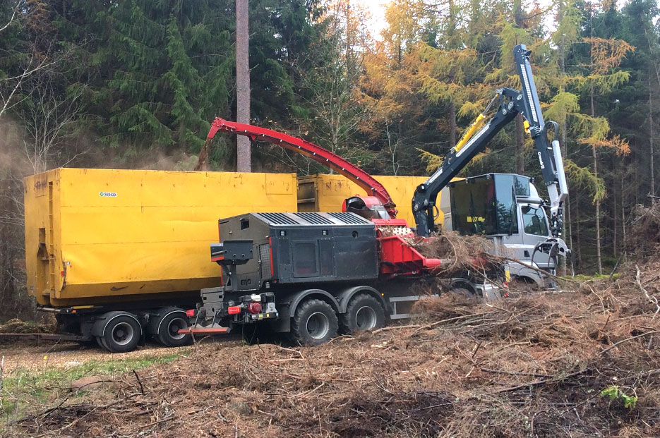 Sennebogen 340G telehandler vs weelloader