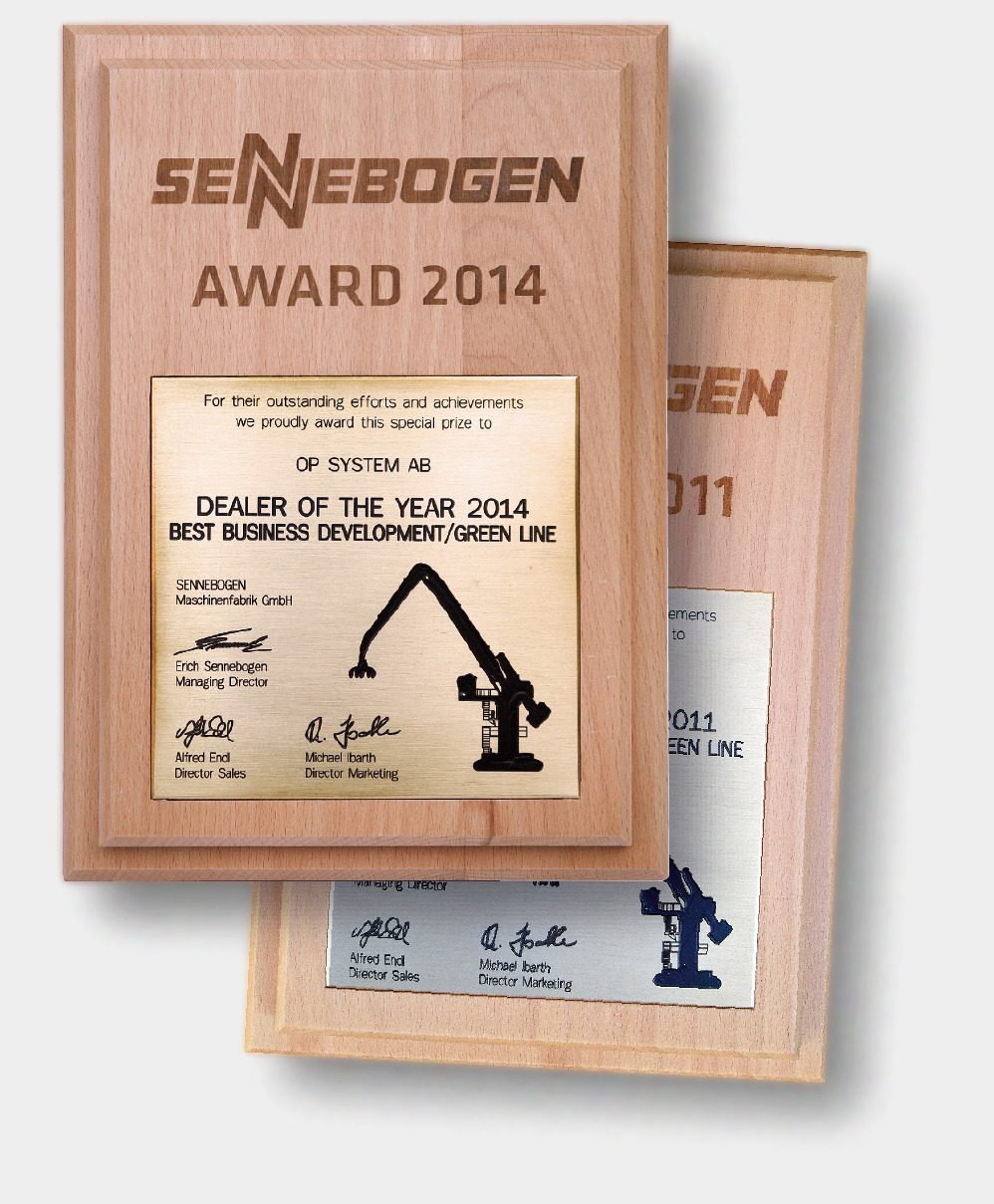 Sennebogen Award 2014
